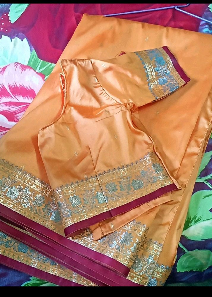 ‼️Banarasi Silk Saree At The Lowest‼️