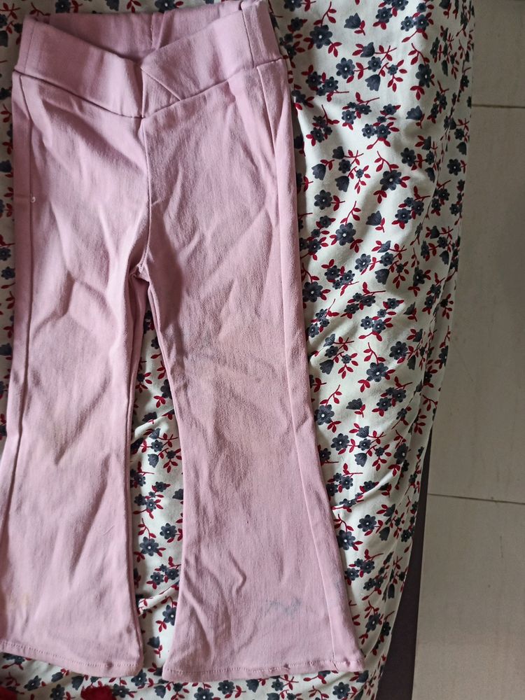 Girl Light Pink Trouser