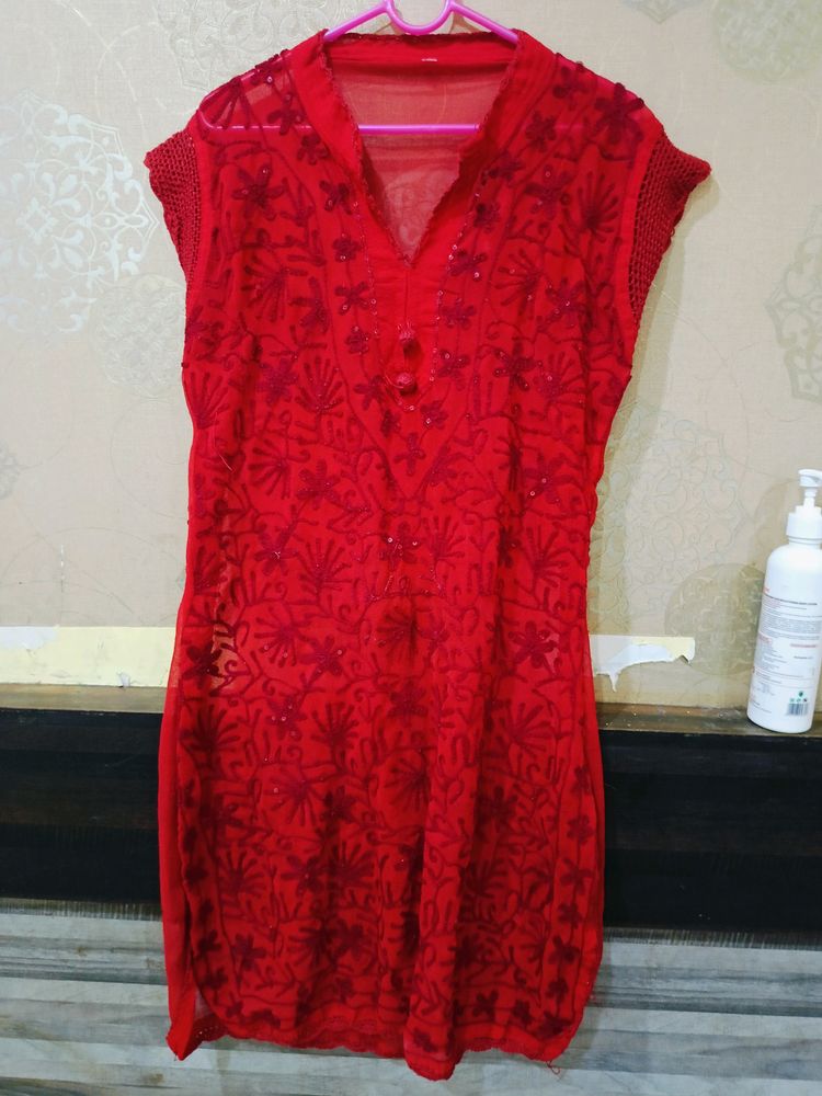 Chickankari Kurta