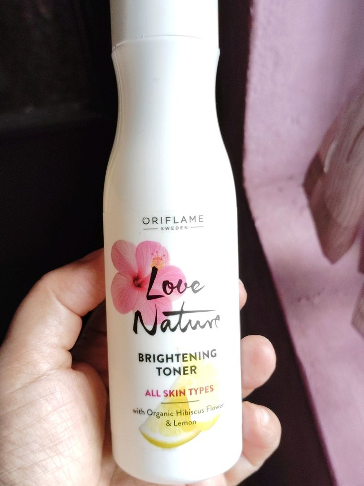 Brightening Face Toner Oriflame Love Nature