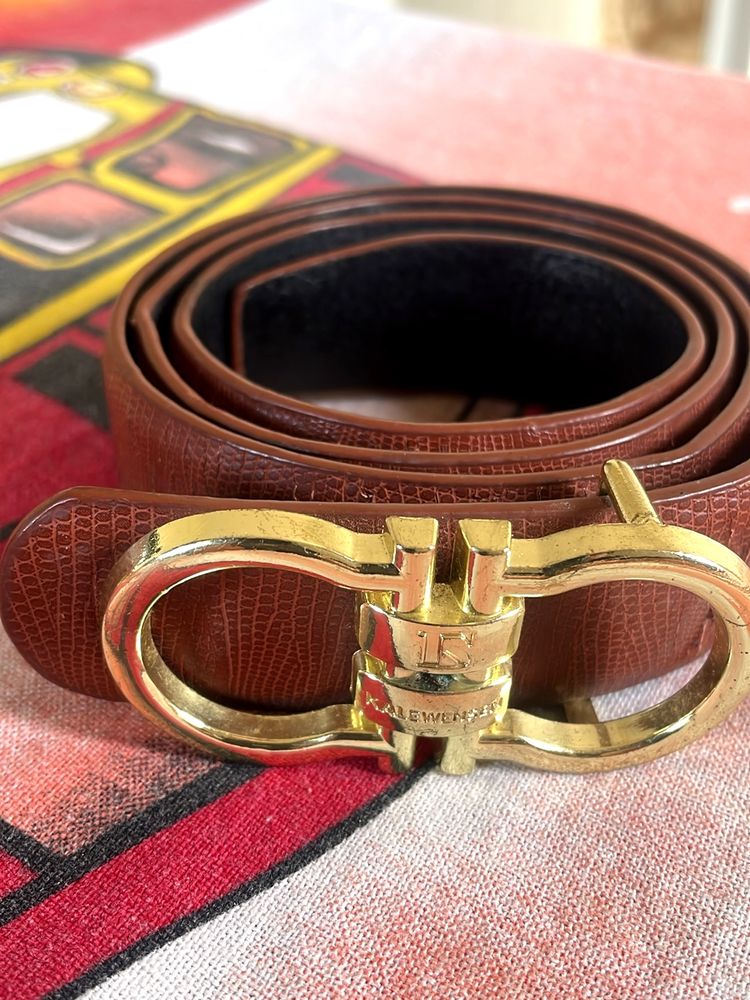 Branded Buckle Belt