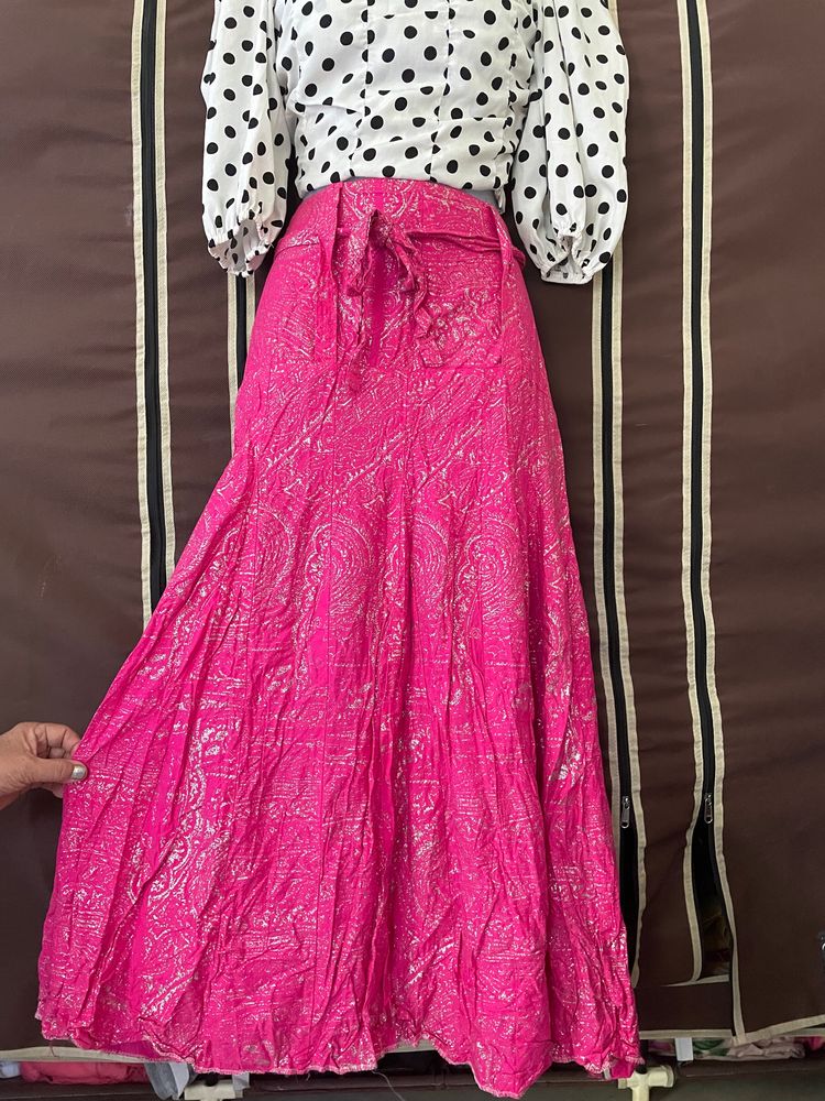 Skirt/Lehenga Pretty Shiny Pink