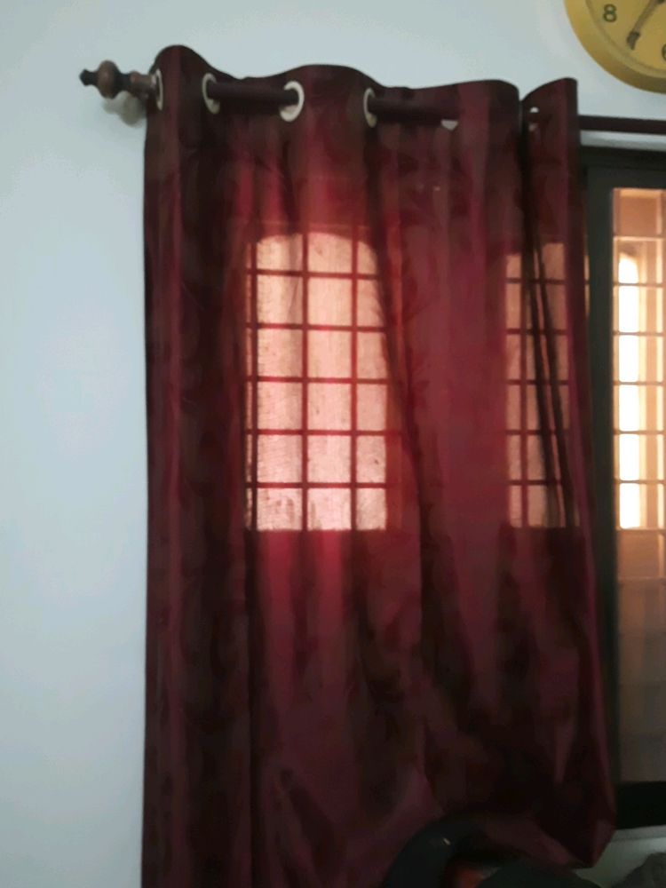 Set Of6 Door And Window Curtains