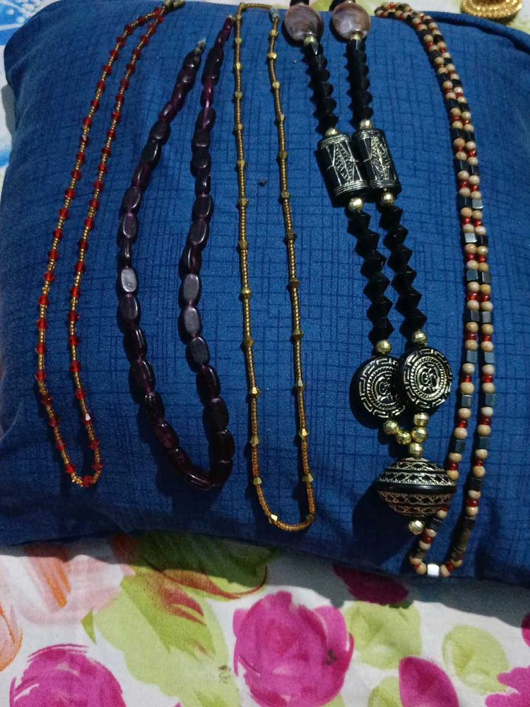 5 Beautiful Combo Neck Piece Of Different Shades