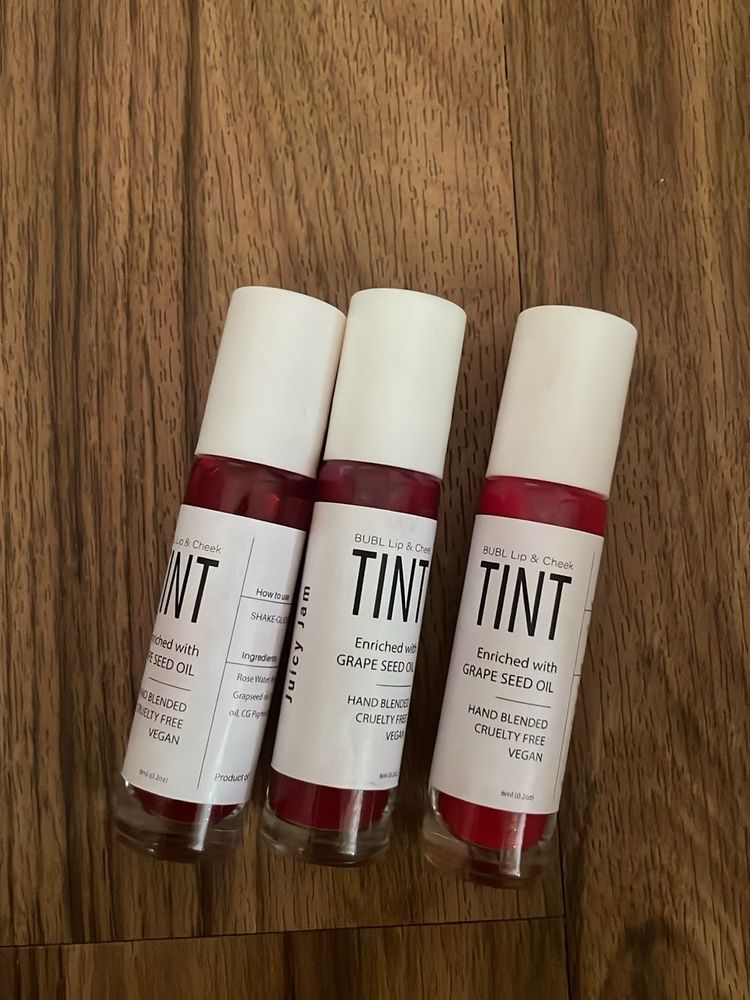 unused lip & cheek tints