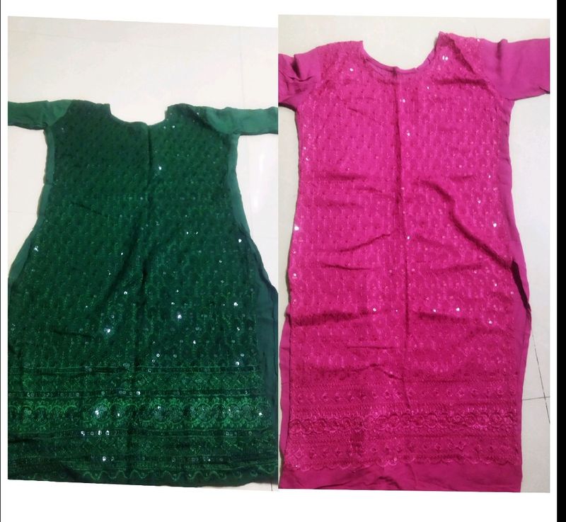 Chikan Kari Kurti Only One As Your Choice