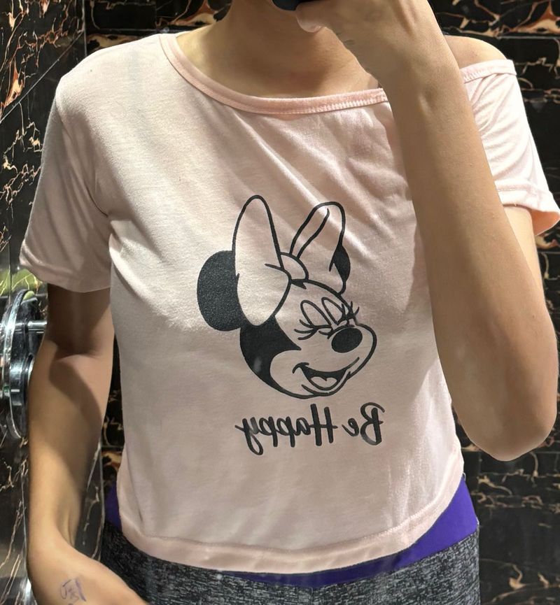 Be Happy Crop Top