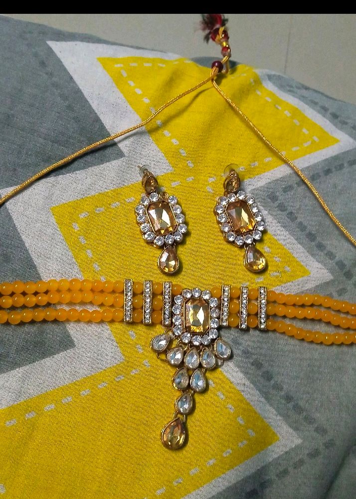 Yellow Necklace