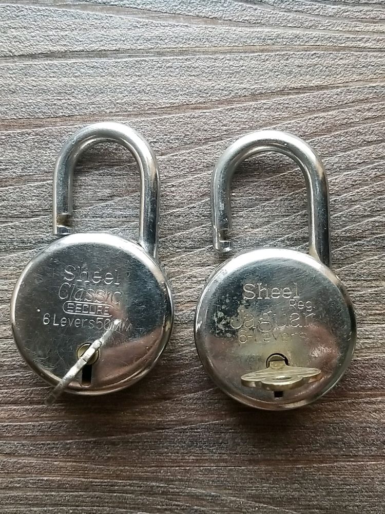 Locks Of Different sizes & brands