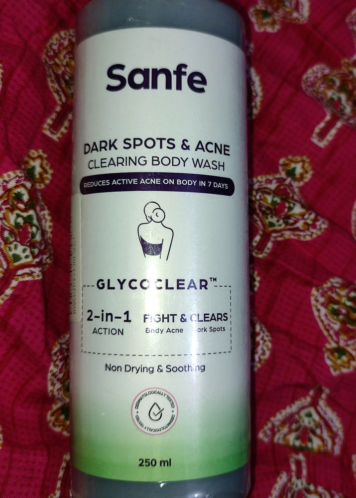 Sanfe Dark Spots & Acne Clearing Body Wash