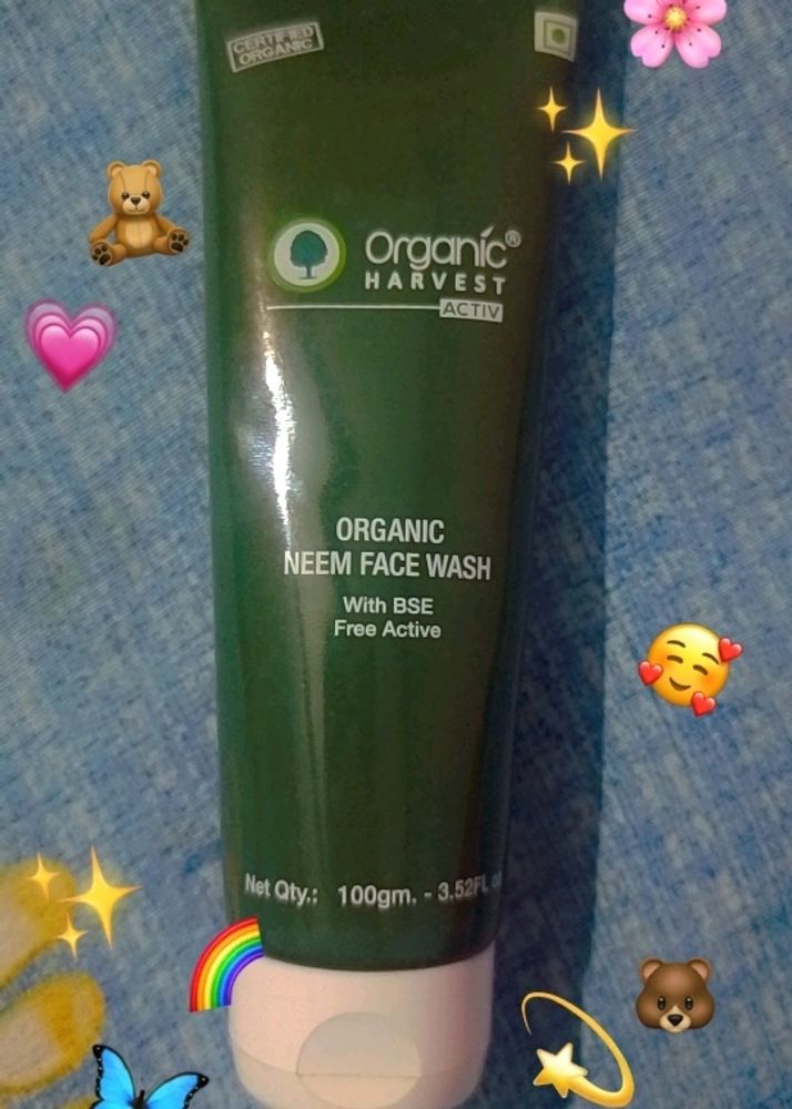 Organic Harvest Neem Facewash