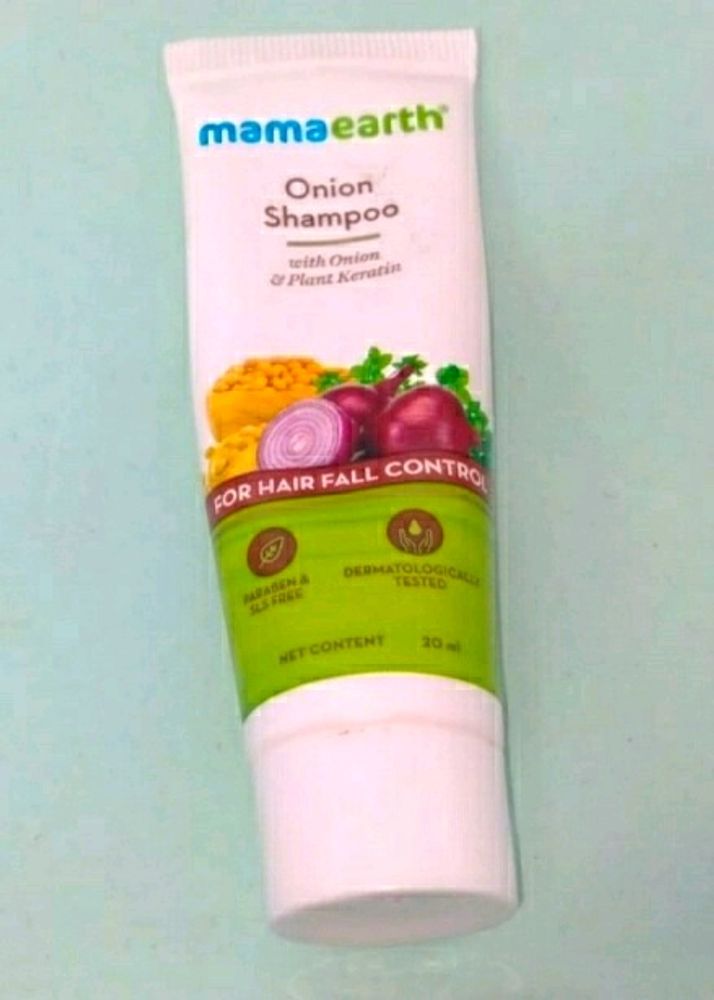 Mama Earth Onion Shampoo With Plant Keratin