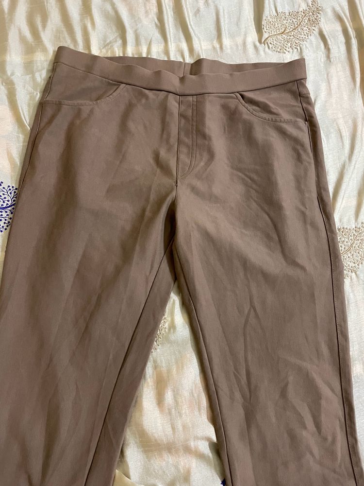 BROWN TROUSERS (new not thrifted)