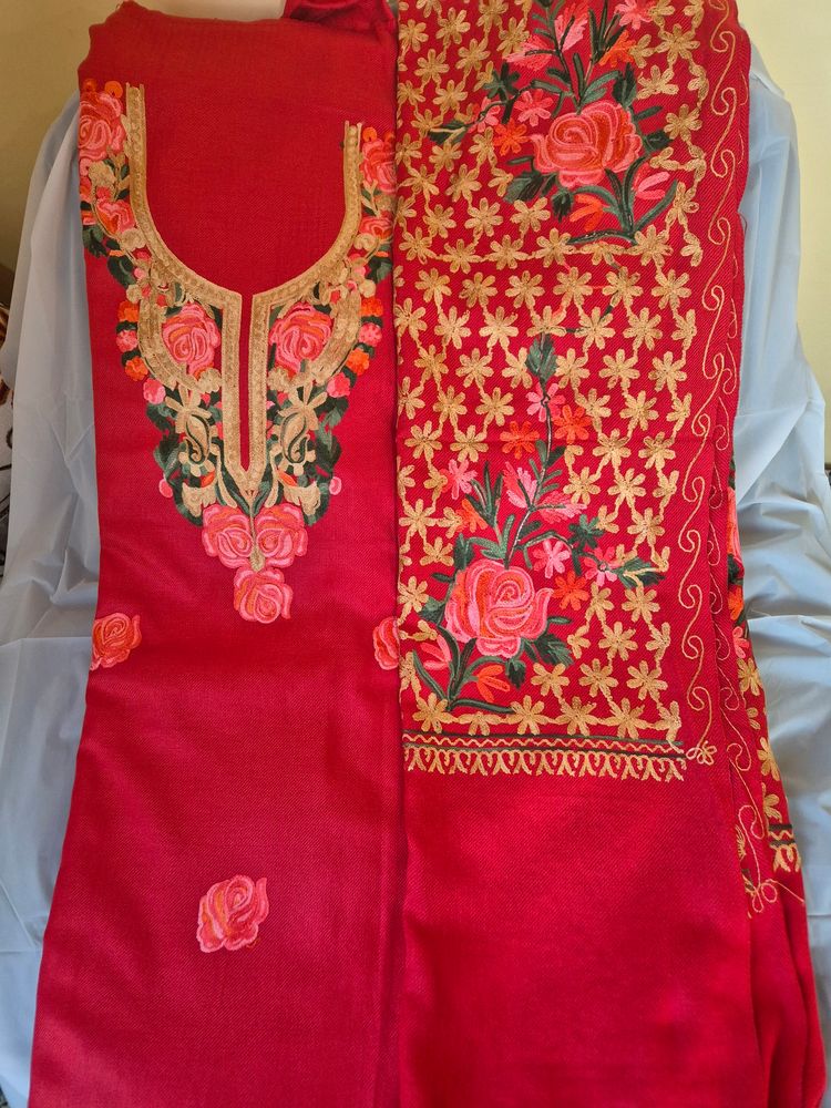 Beautiful Kashmiri Aari Work Suit