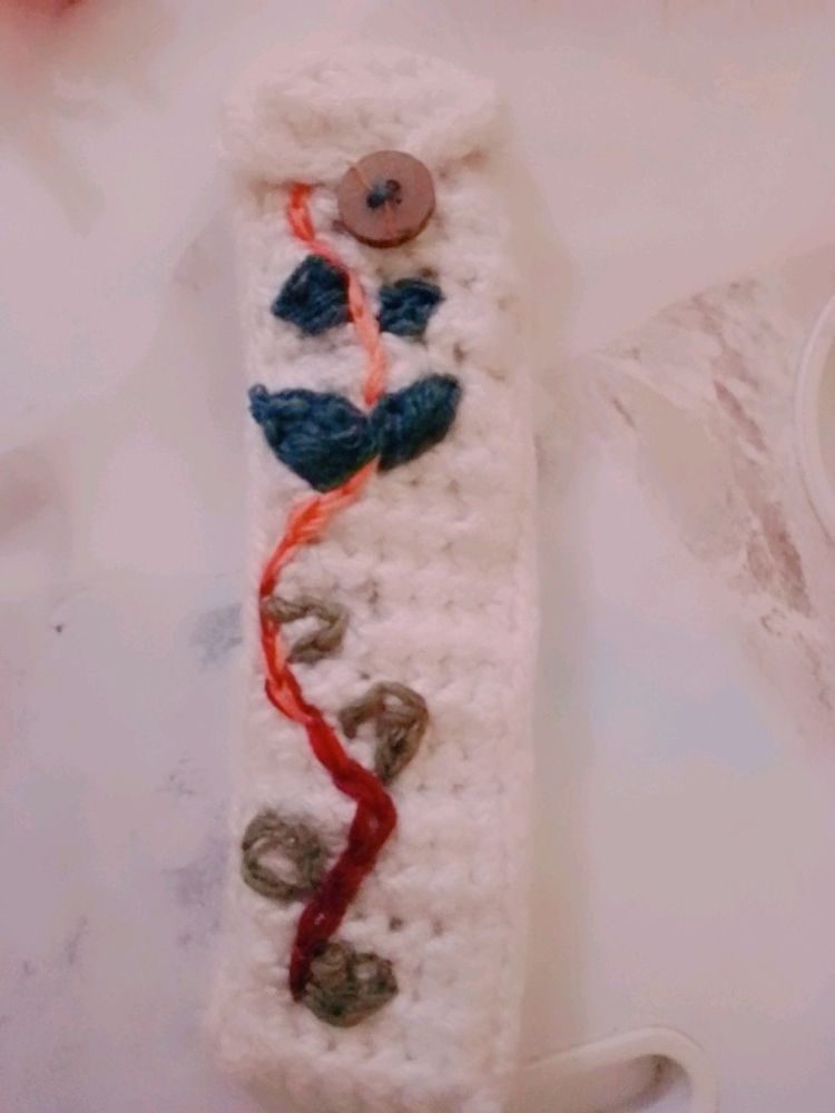 Crochet Pencil/ Sewing Needle Pouch