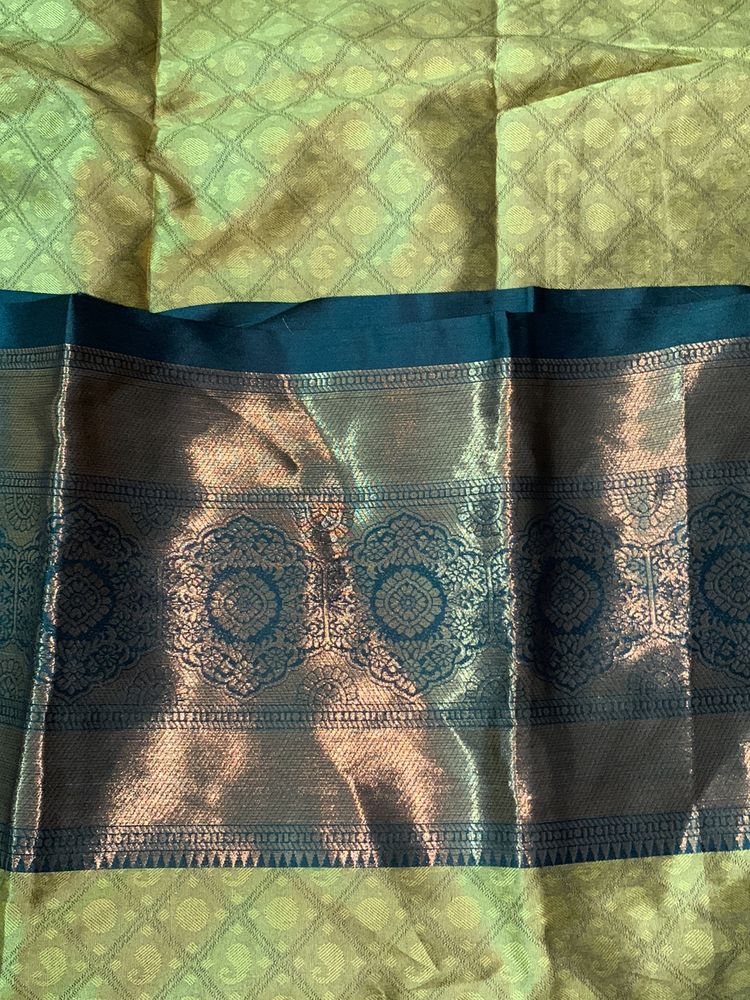 Banarsi Cotton Silk Saree