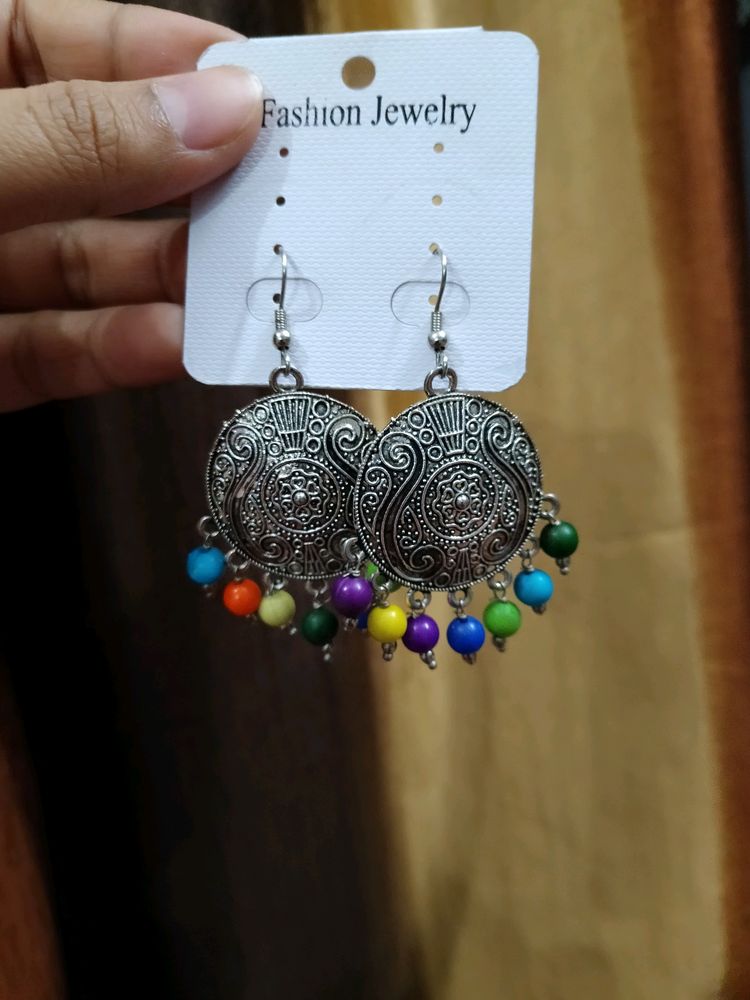 Oxidized earings