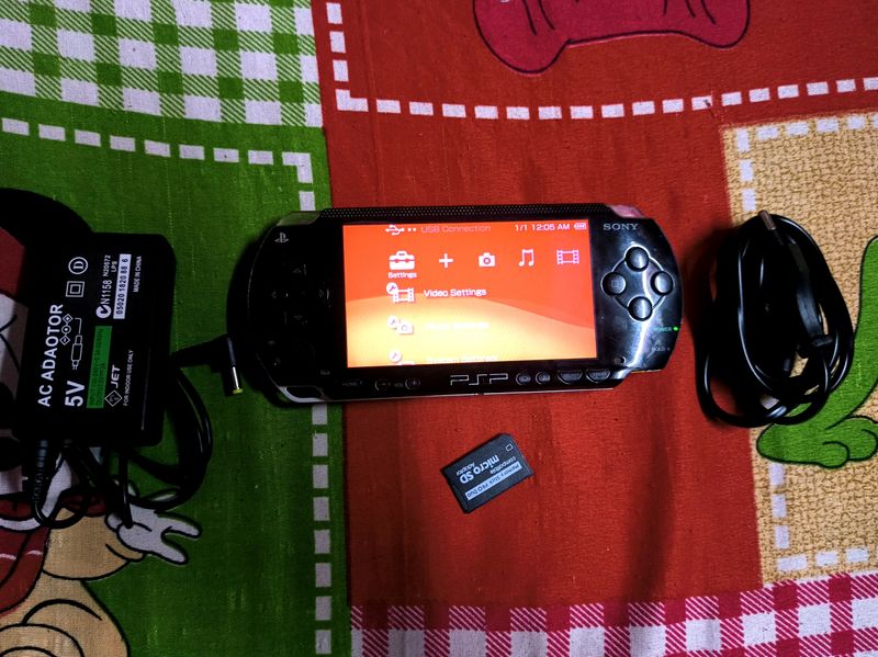 Sony Psp Portable 16 Game Install Good Working