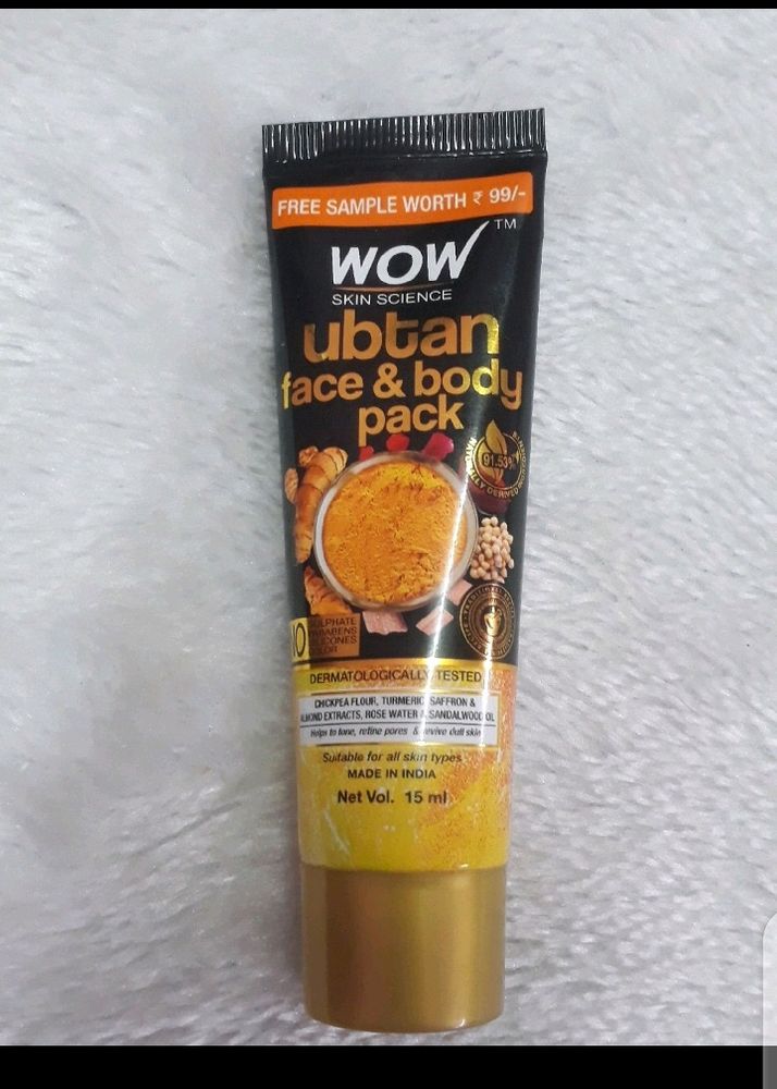 Wow Face Cream and Pack