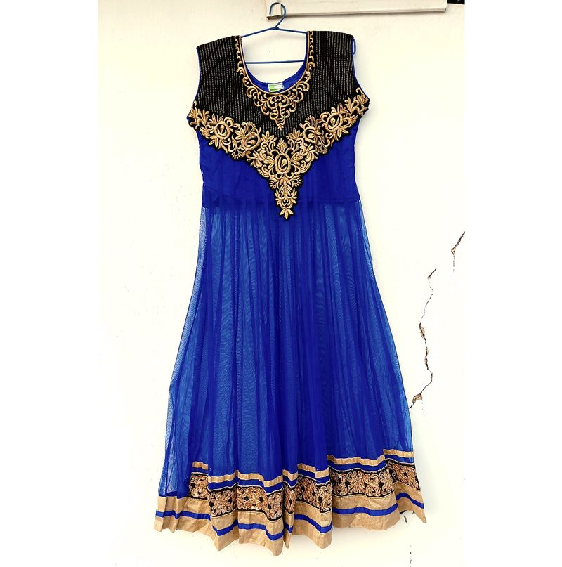 Beautiful Blue gown / suit for festive season