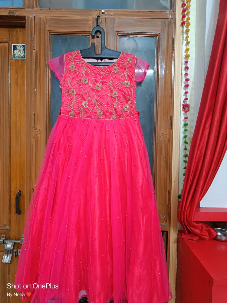 Party Wear Gown Premium Quality