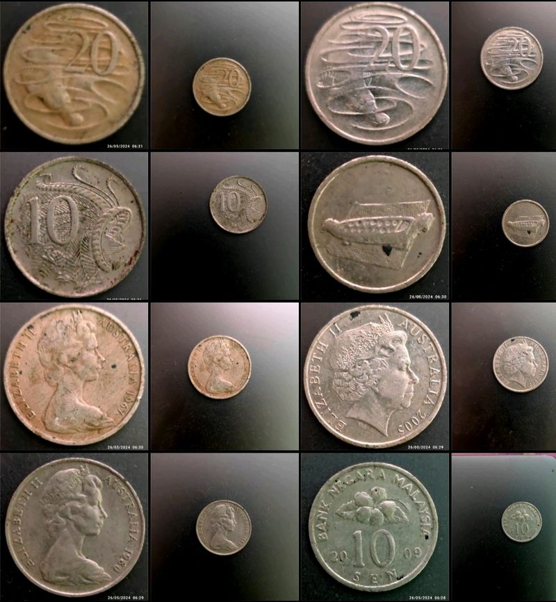 Price Slashed For Australia & Malaysia Rare Coins