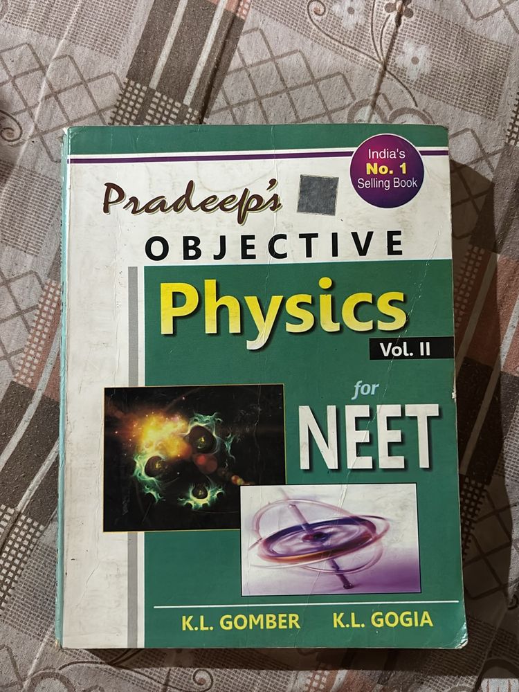 Pradeep’s objective Physics Vol 2 For NEET,2015