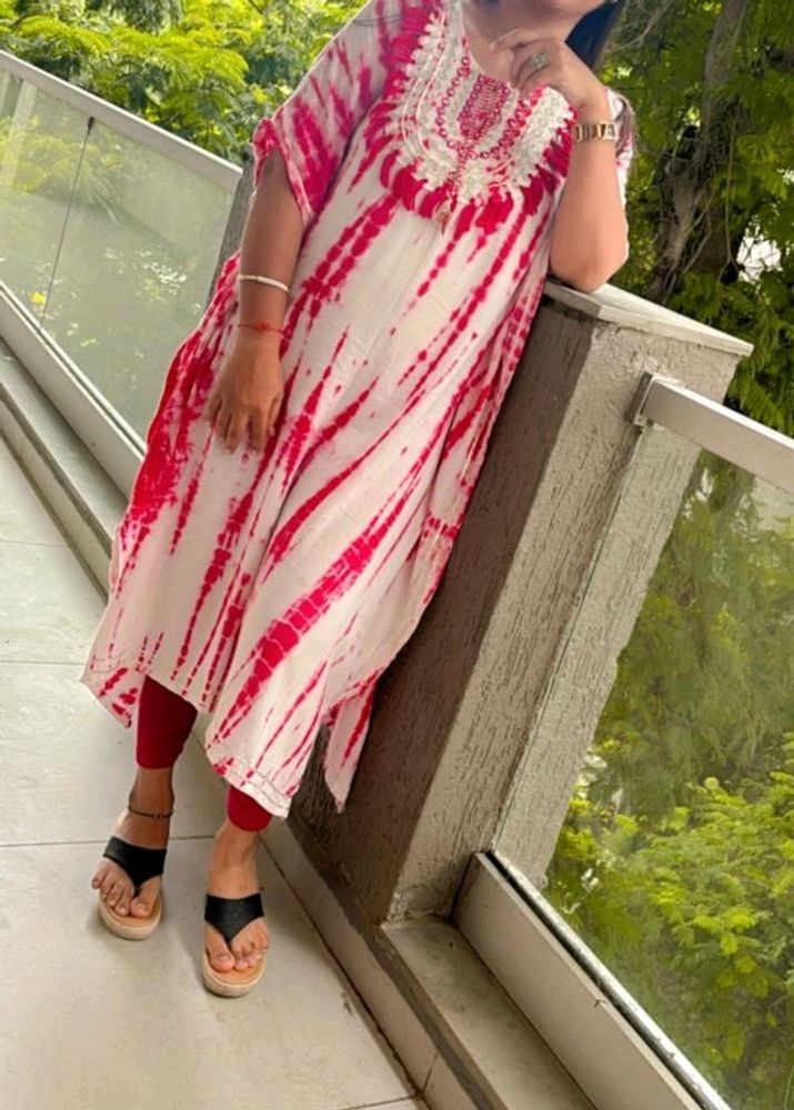 Kftan Pink Kurti