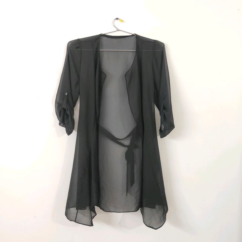 korean imported black shrug