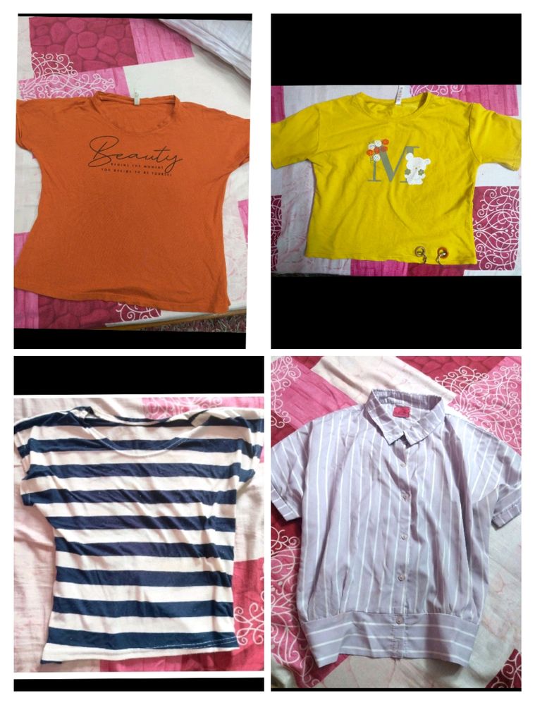 Combo Of 4 Tops/T Shirt