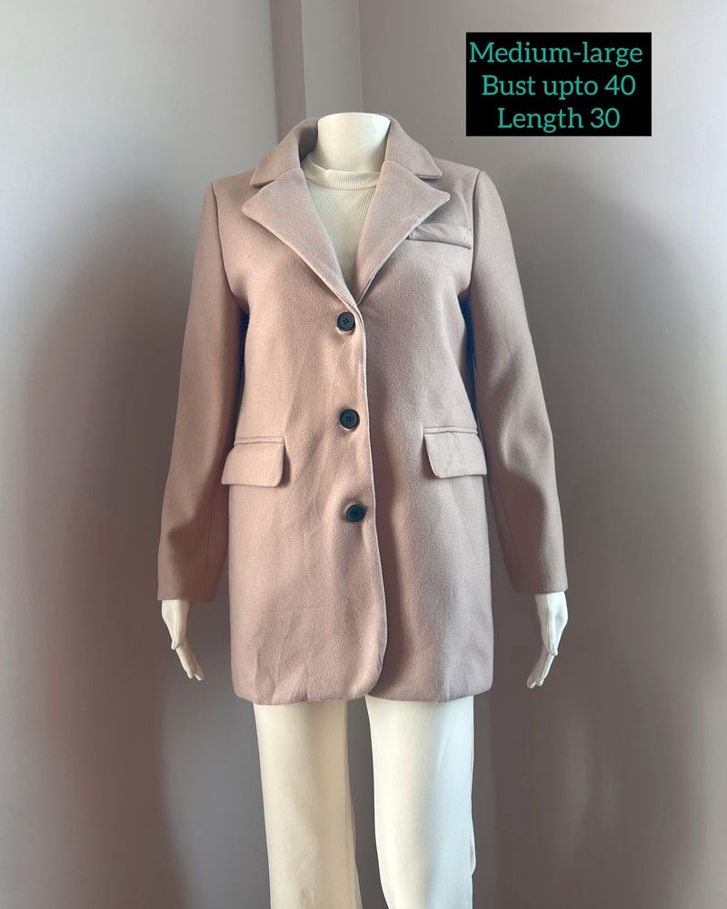 Baby Pink Premium Coat