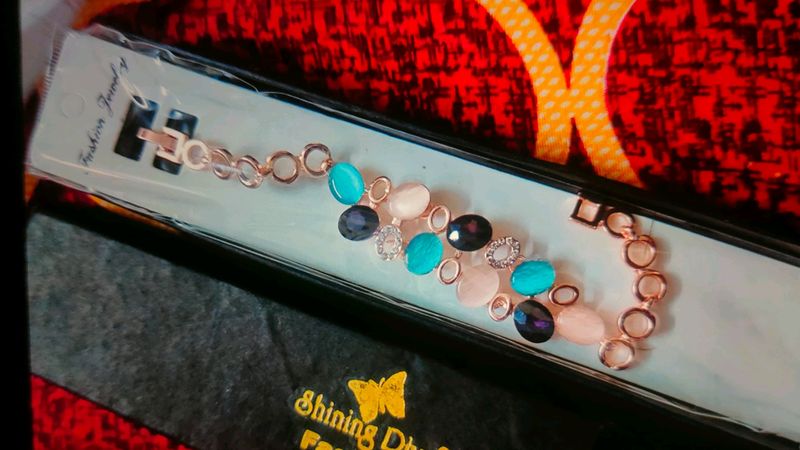 Rose Gold Australian Crystal Bracelet..