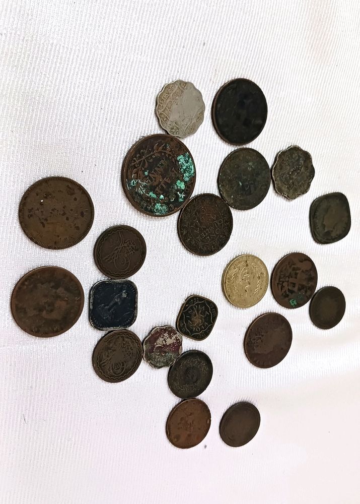 Old Coins Totally 20 Coins