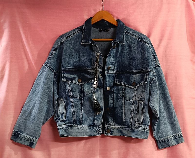 Korean Style Baggy Denim Jacket