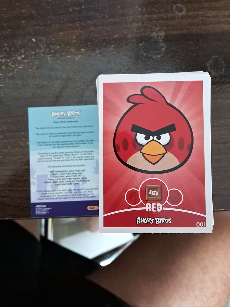 Angry Birds (E-max) Cards (60+)