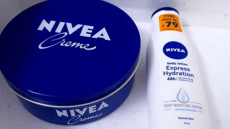 Nivea Cream + Body Lotion