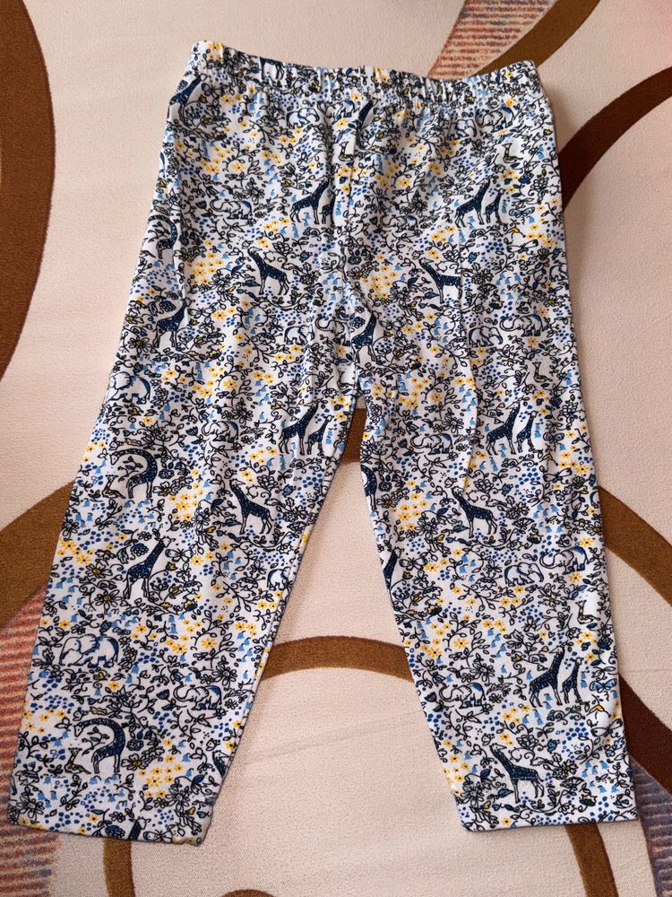 Babyhug Full Length Printed Leggings