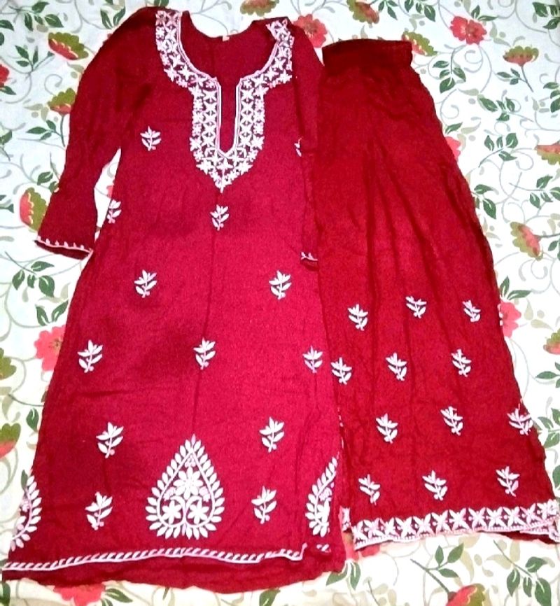 Chikankari Kurta Set