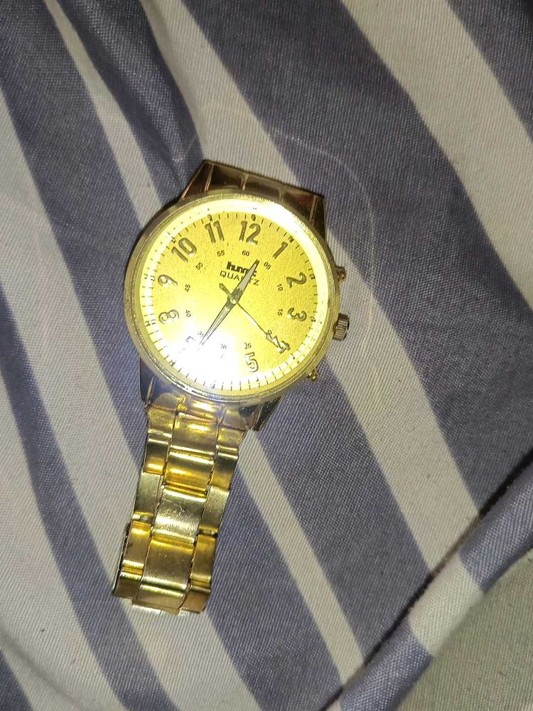 AMAZING GOLD POLISH WATCH