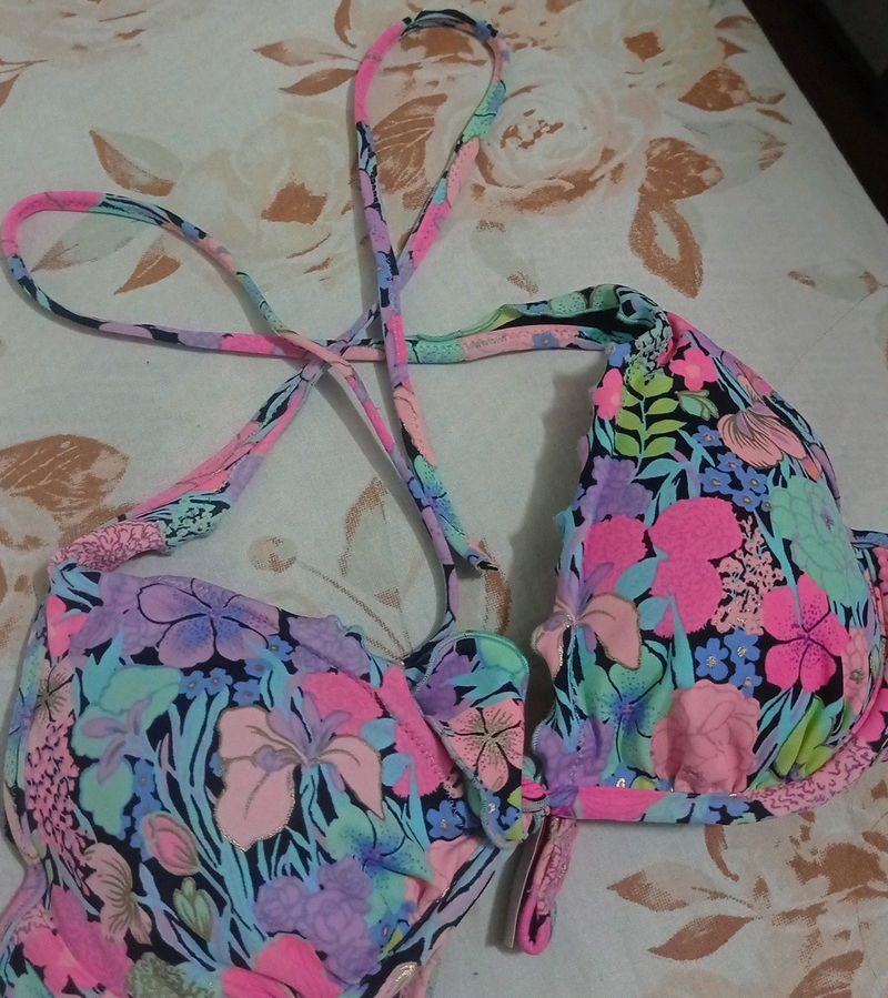 victoria's secret flower bra