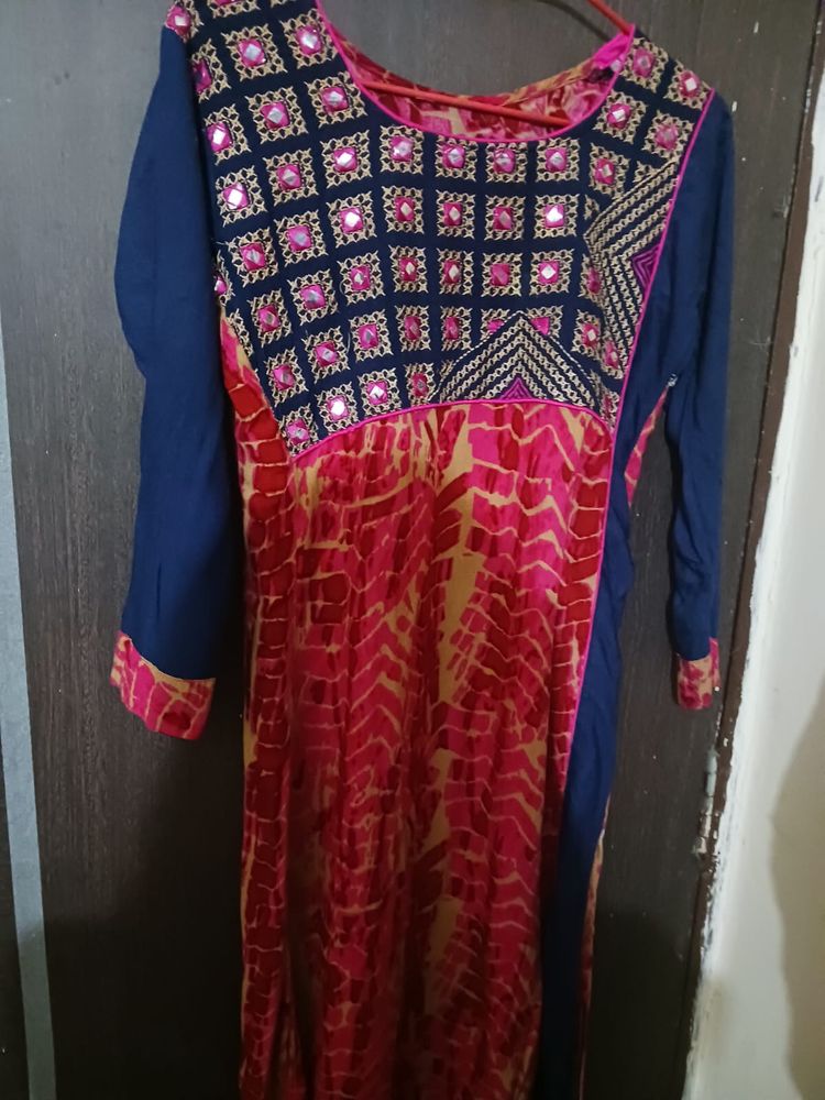 Cotton Long Sleeve Kurti