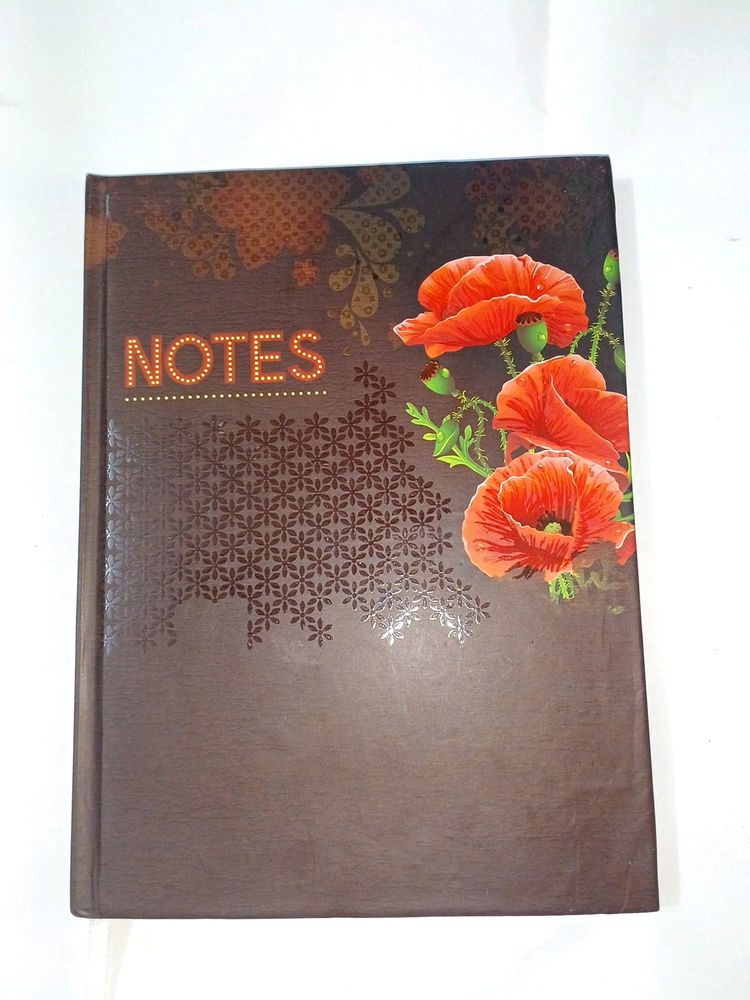 Hard Cover floral Notebook Har