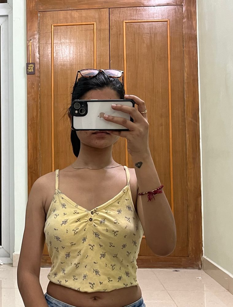 Summer Yellow Top