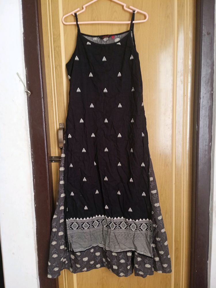 Two In One Festive Kurti With Skirt