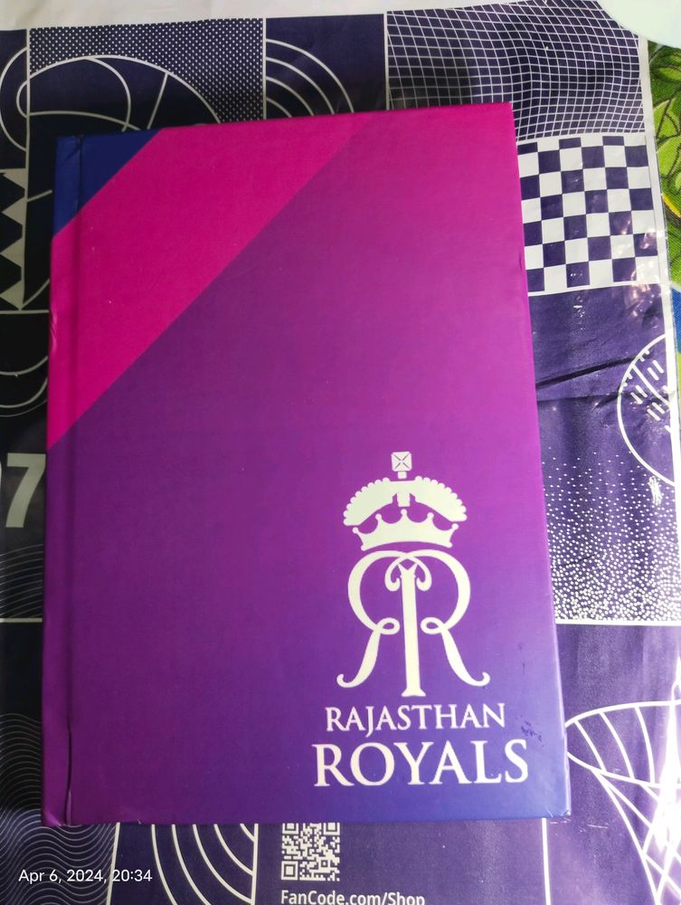 New Rajasthan Royals Diary