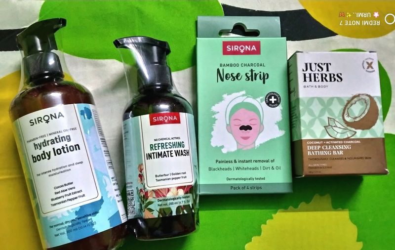 4 Sealed New Sirona And Just Herb Skin Care