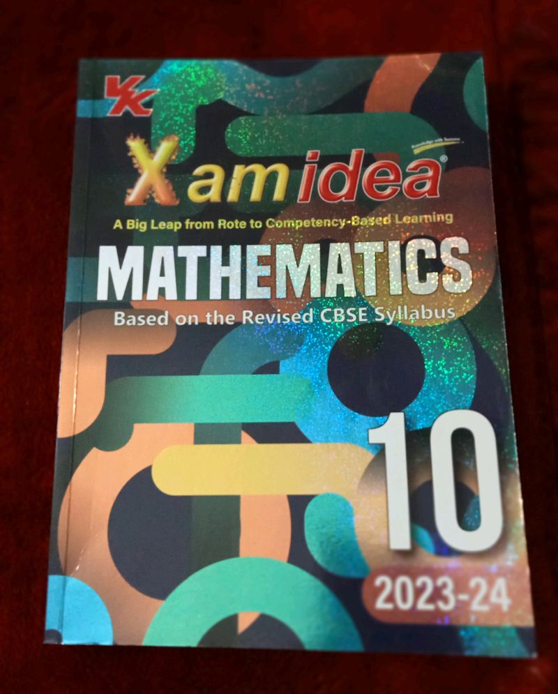 MATHS Xam Idea For Class 10th