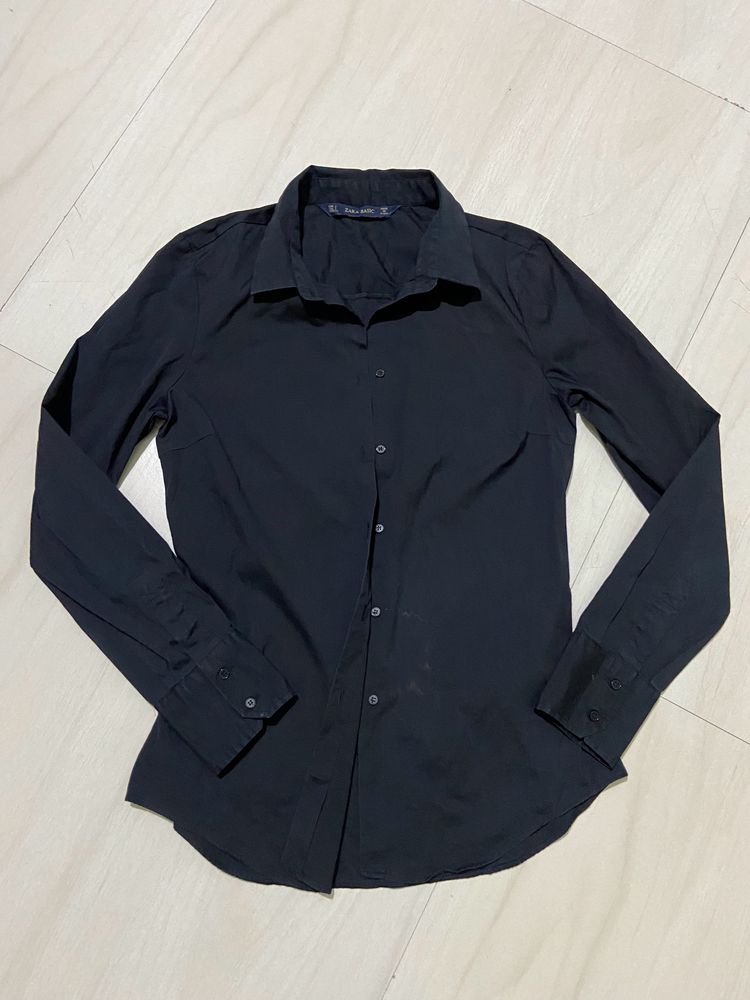 Black Zara Shirt