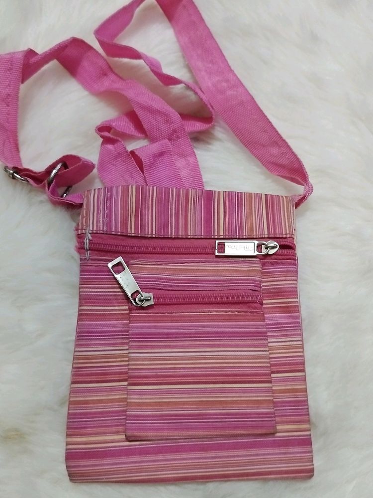 Pink Sling Bag