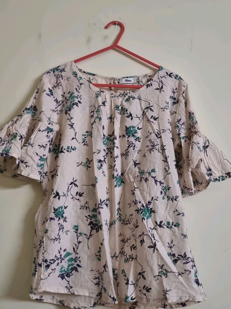 Cotton Printed Top